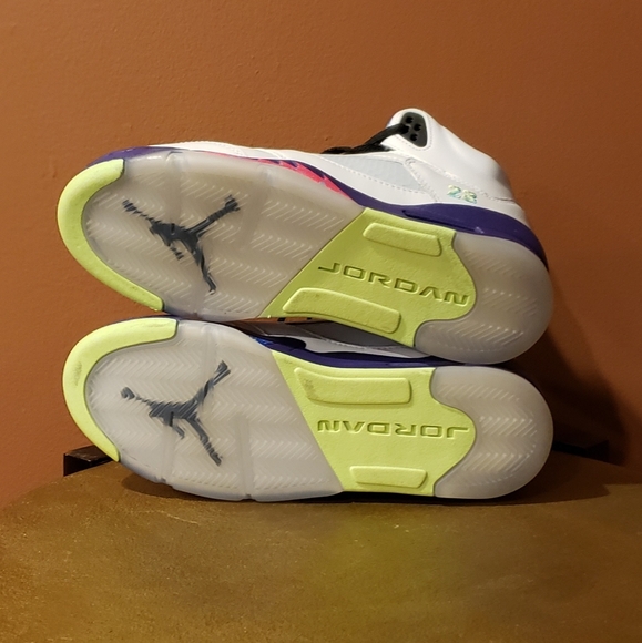 ❤ Authentic Air Jordan 5's Bel Air- Size 6.5 - Picture 4 of 9